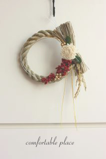 Christmas Wreath in French Apartment　作品～新年_b0119063_1721787.jpg