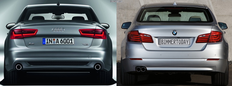BMW F10 vs Audi A6 : zinc