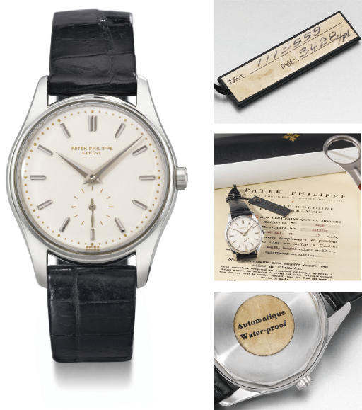 Patek Philippe REF. 3428 with enamel dial, original certificate, sales tag, box and case opener_c0128818_1723123.jpg
