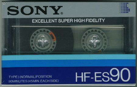 SONY HF-ES : カセットテープ収蔵品展示館