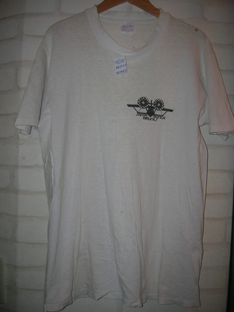 SANTAMONICA AIRLINES(サンタモニカ・エアライン) NATAS Tシャツ SANTAMONICA AIRLINES(サンタモニカ・エアライン) NATAS Tシャツ