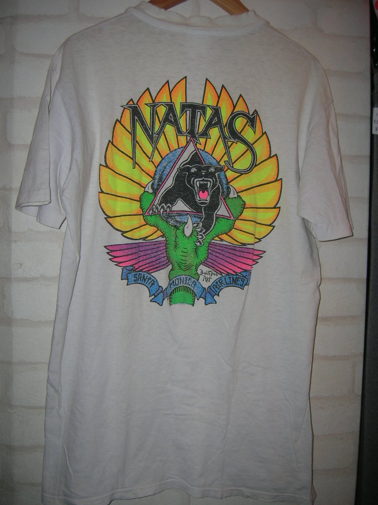 SANTAMONICA AIRLINES(サンタモニカ・エアライン) NATAS Tシャツ SANTAMONICA AIRLINES(サンタモニカ・エアライン) NATAS Tシャツ