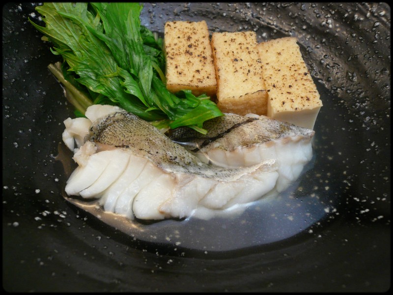 スケトウダラと厚揚げ の はりはり鍋風 魚と野菜と私と和ノ香 スケトウダラと厚揚げ の はりはり鍋風 魚と野菜と私と和ノ香