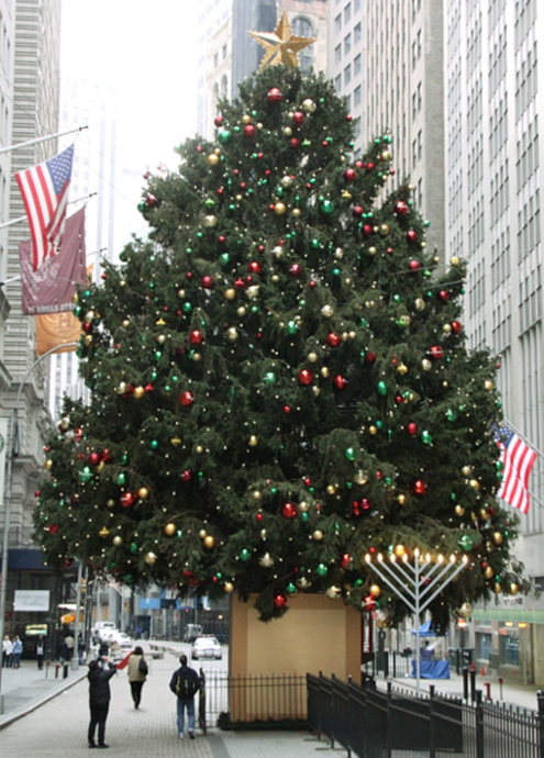 ウォールストリートのクリスマスツリー 2010_b0007805_22291052.jpg