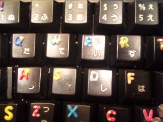 キーボードのアルファベット♪_f0186787_0172465.jpg