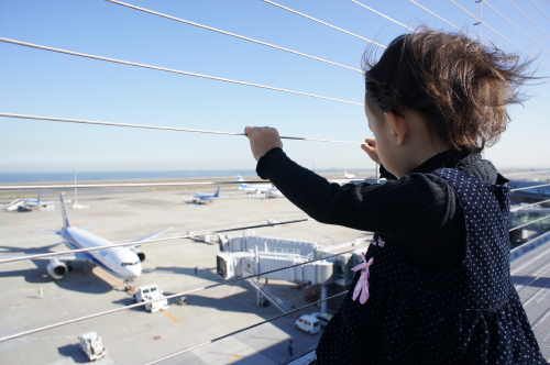 羽田空港で初めての飛行機_b0193563_182577.jpg