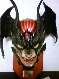 1/1スケールデビルマンヘッド : 新 天狗党党首の日常