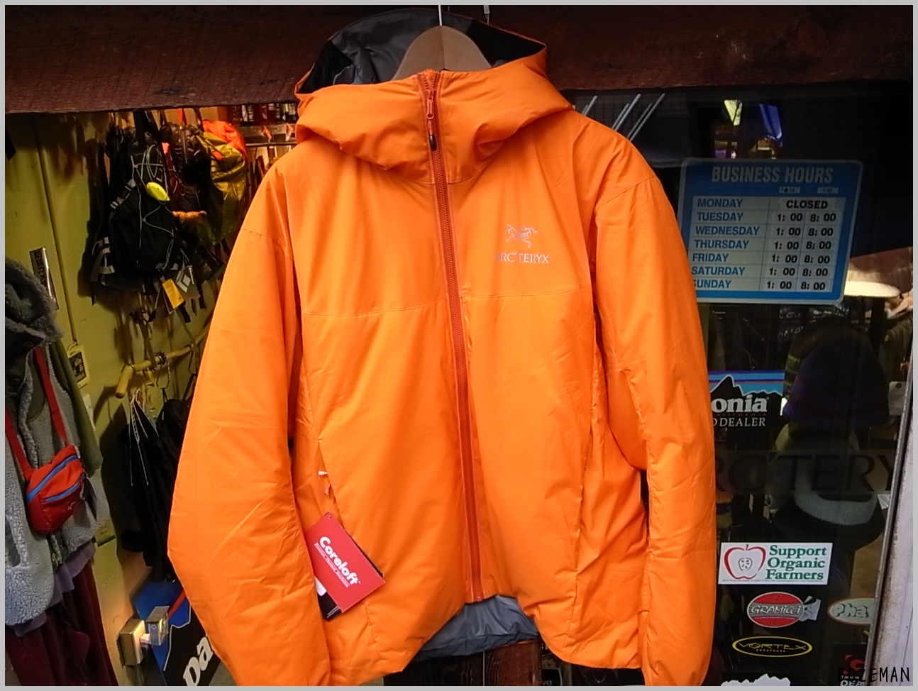 ARC'TERYX Atom SV Hoody : BOZEMANのブログ ARC'TERYX Atom SV Hoody : BOZEMANのブログ