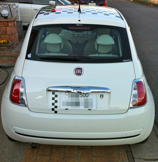 Fiat500のホクロ隠し Zoff S Blog
