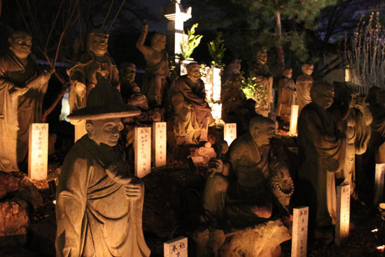 京都・嵐山花灯路3 時雨殿から宝厳院_e0048413_13305058.jpg
