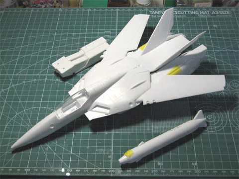 1/48バルキリー軽くレビュー : サンフィッシュ飛行隊