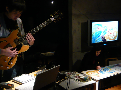 フナセシンイチロウ +よしざきようこ Christmas Live_b0151262_21571059.jpg