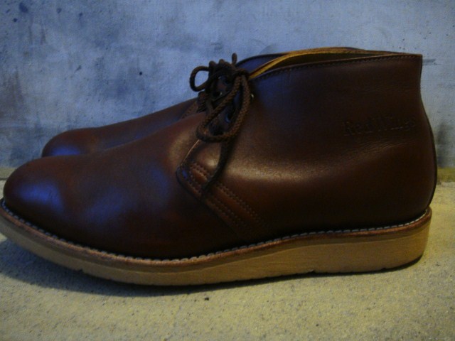 Gokey Custom Sauvage Hiker & Red Wing 595 Leather Chukka Wedge Sole _c0172392_17194068.jpg