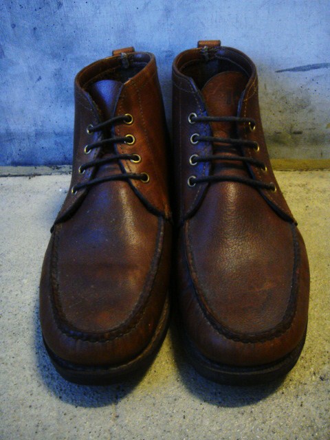 Gokey Custom Sauvage Hiker & Red Wing 595 Leather Chukka Wedge Sole _c0172392_1733740.jpg