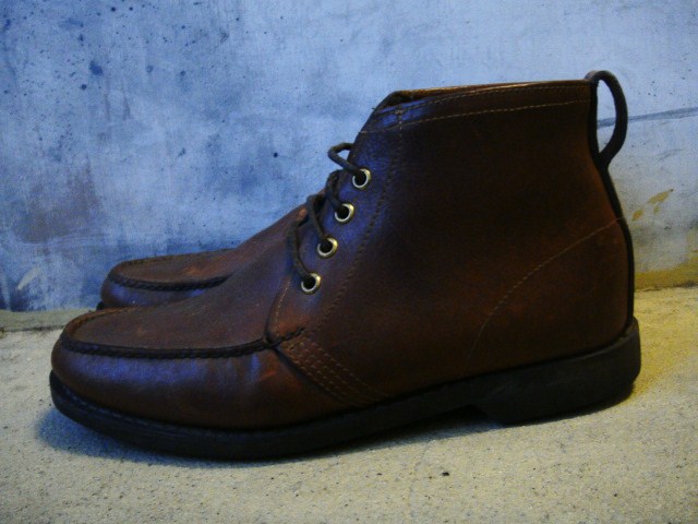 Gokey Custom Sauvage Hiker & Red Wing 595 Leather Chukka Wedge Sole _c0172392_1735270.jpg