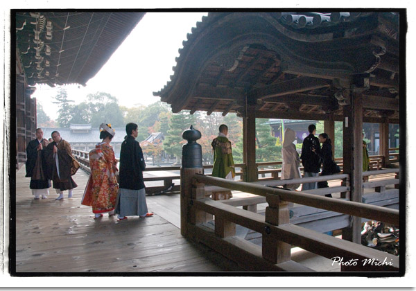 京都 知恩院のw結婚式 Michiphotographyウェディングフォトだより