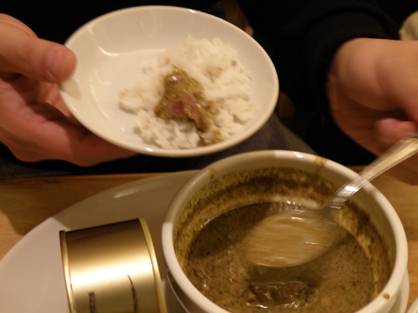 松尾貴史監修「スパイシー鯨術カレー」のベースが完成しました♪_f0053279_0402077.jpg