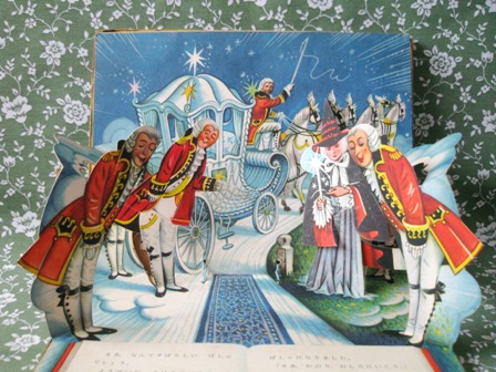 チェコ仕掛けヴィンテージ絵本　シンデレラ Cinderella シンデレラ / ポップアップ絵本のフィネサ・ブックス