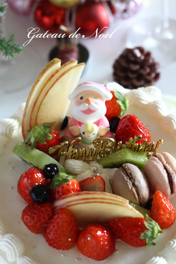 義母の誕生日＆クリスマスケーキ_f0024636_13254611.jpg