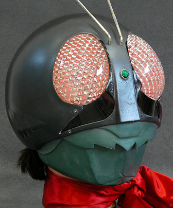 仮面ライダー 旧１号 マスク  ソフビキット : 右脳怪獣の時々日記