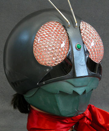 仮面ライダー 旧1号 マスク 1/1 (ソフビキット) : 右脳怪獣の時々日記