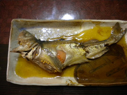 鰰 ハタハタ 煮付けました やまきのおかあちゃんの日記