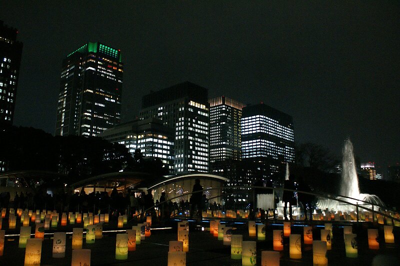 ちょっと地味だけれど･･･明り絵ファンタジア ☆ 和田倉噴水公園_a0122932_15112142.jpg