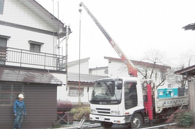 消雪井戸洗浄 水中ポンプ引上げ_a0084753_10523534.jpg