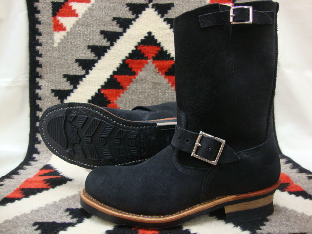 Red Wing # ENGINEER BOOTS BLACK ROUGHOUT 入荷 ! : CLOUD 9