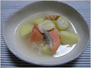 12月21日（火）晩御飯「石狩汁」_c0221169_1021712.jpg