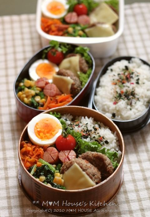 ε=ε=┏(;￣▽￣)┛　☆今日のお弁当♪_c0139375_1118427.jpg