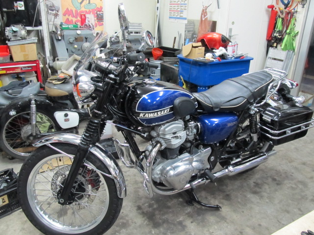 W650リアバンパー&サイドBOX取り付け : モーターヘッド W650リアバンパー&サイドBOX取り付け : モーターヘッド