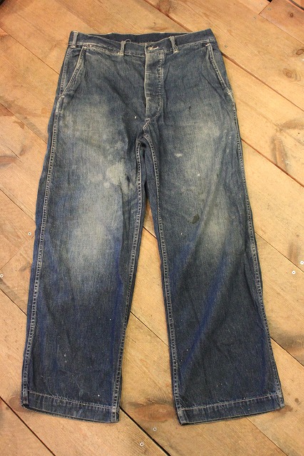 新版 30s〜 Vintage Denim Pants デニムパンツ30年代 デニム/ジーンズ