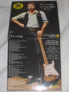 ERIC CLAPTON / JUST ONE NIGHT ON 3rd その1_b0042308_1975576.jpg