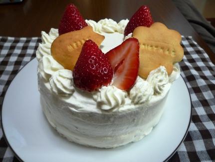 クリスマスケーキ。_b0201743_22435223.jpg