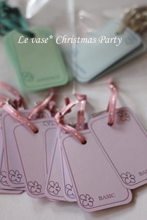 Le vase*クリスマスパーティの準備☆_e0158653_23232461.jpg