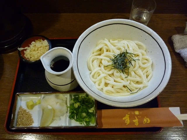 讃岐麺房 すずめ　／　うどん_e0209787_15543618.jpg