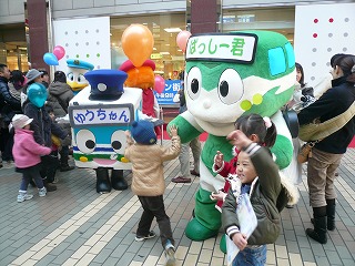 ゆうちゃん ばっしーくん大人気 西神のんびり通信