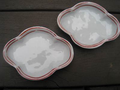 ほたる窯 ふち朱木瓜小皿 _c0204333_2311769.jpg