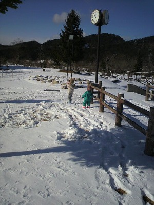 雪遊び!!_b0206037_16302487.jpg