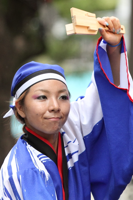 第57回よさこい祭り 2日目 國士舞双 その2_a0077663_18331835.jpg