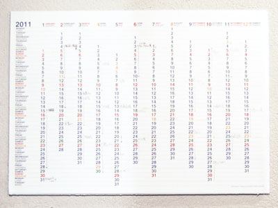 2011年のカレンダー。_a0026127_1925171.jpg