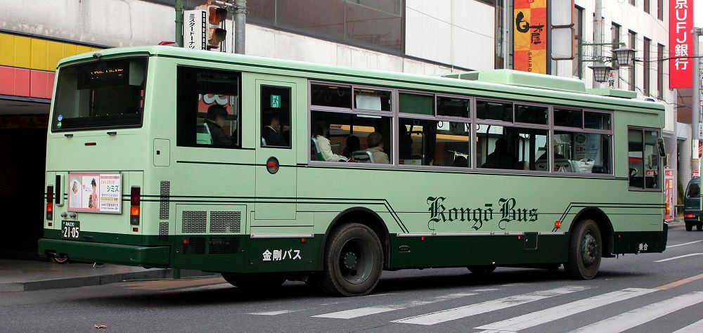 富田林駅前で見た金剛バス2021（その2）｜ニュー風見鶏は啼