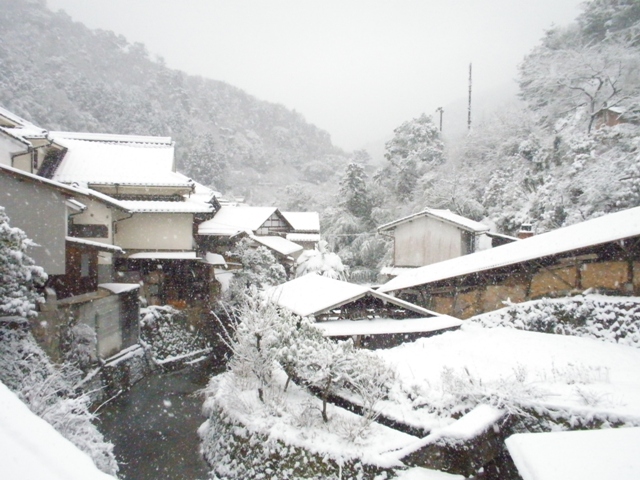 小鹿田の雪景色_f0233163_0462915.jpg