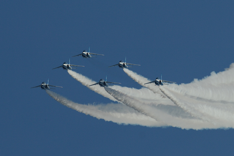 新田原基地航空祭　2010　ブルーインパルス　外来帰投_f0061172_20151159.jpg