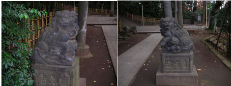 神社と狛犬その２・氷川神社（渋谷区）_d0183174_8594386.jpg