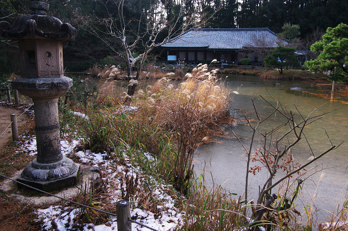 南山城の古寺の雪景色(浄瑠璃寺・岩船寺)_f0155048_2310788.jpg