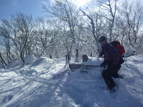 2011年1月1日　北泉ヶ岳_c0116856_17485520.jpg