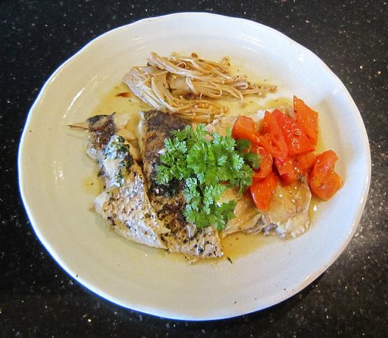バラマンディの丸ごとハーブ焼き メルボルン美味しい生活