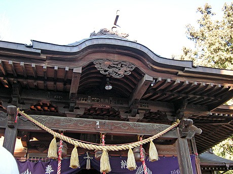 1月2日　小泉稲荷神社へ_a0001354_20494697.jpg